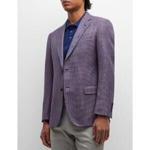 Emporio Armani Purple Blazer